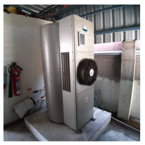 Single Fan Designer Model with Inbuilt Hot Water Tank